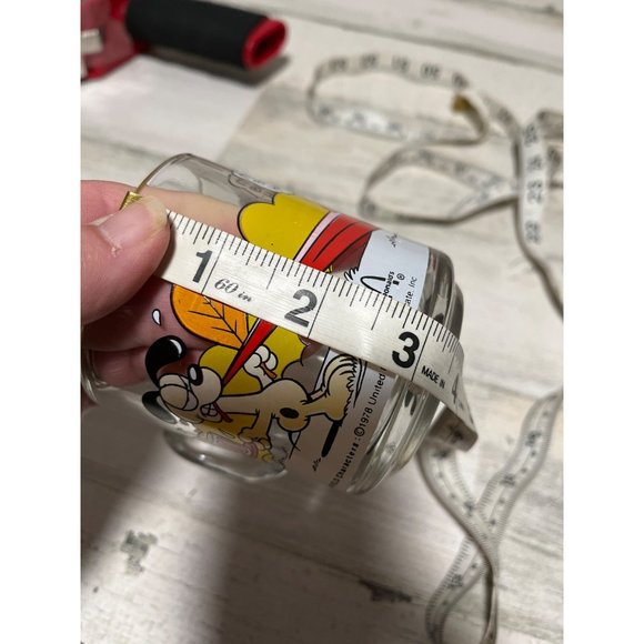 Vintage 1978 McDonald’s Jim Davis Garfield Collection glass mug - Picture 6 of 6